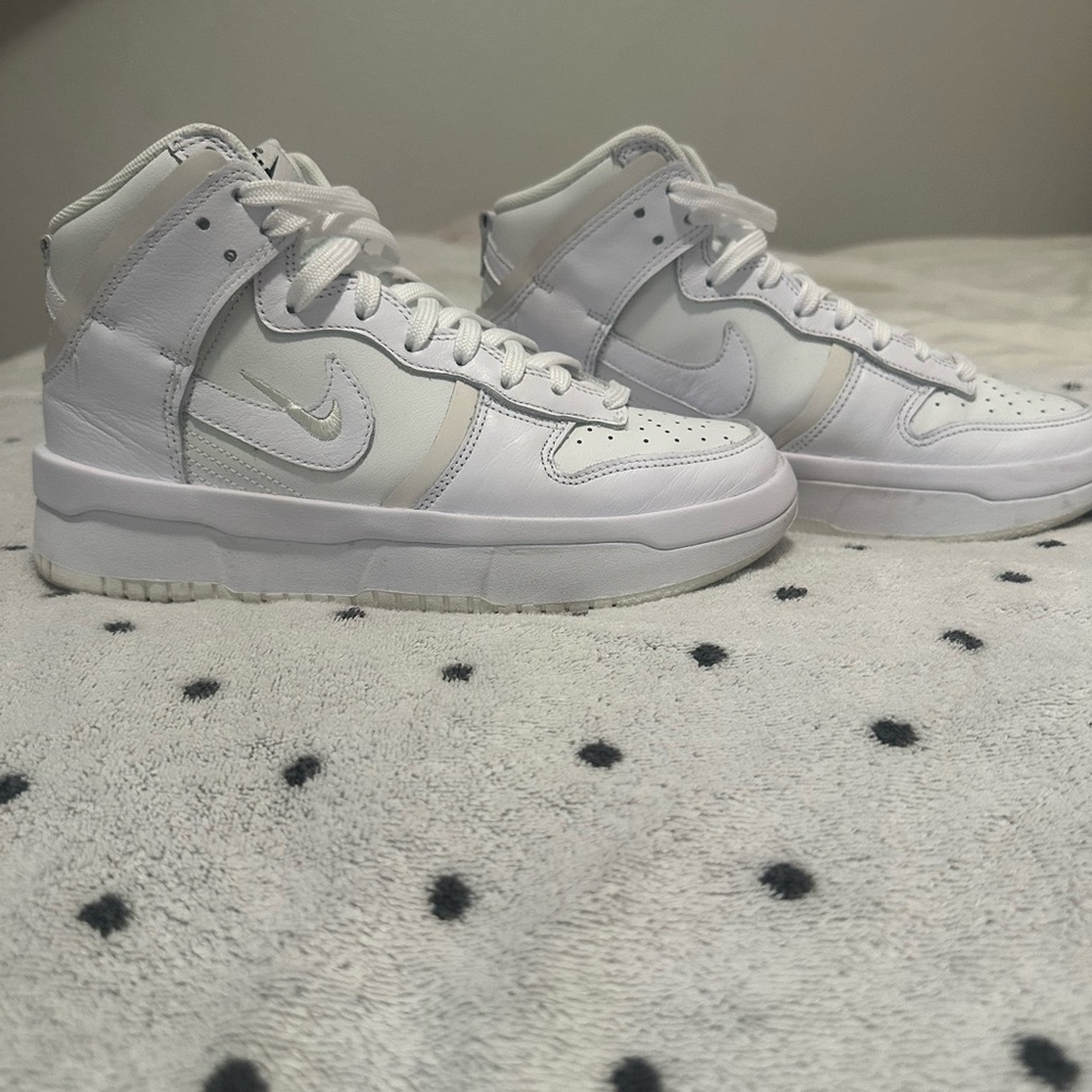 Nike White High-Top Sneakers